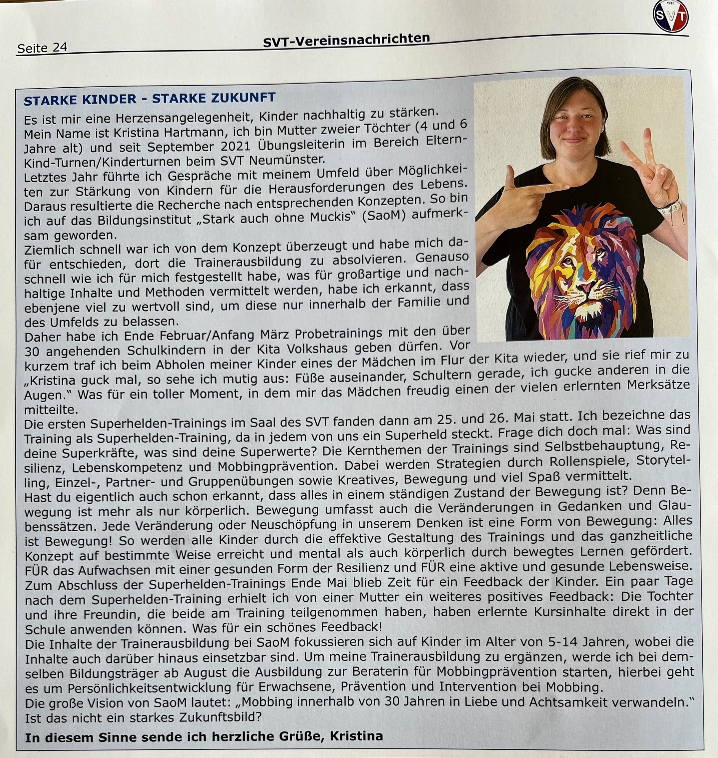 Anker-Helden - Der Tungendorfer SVT-Vereinsnachrichten